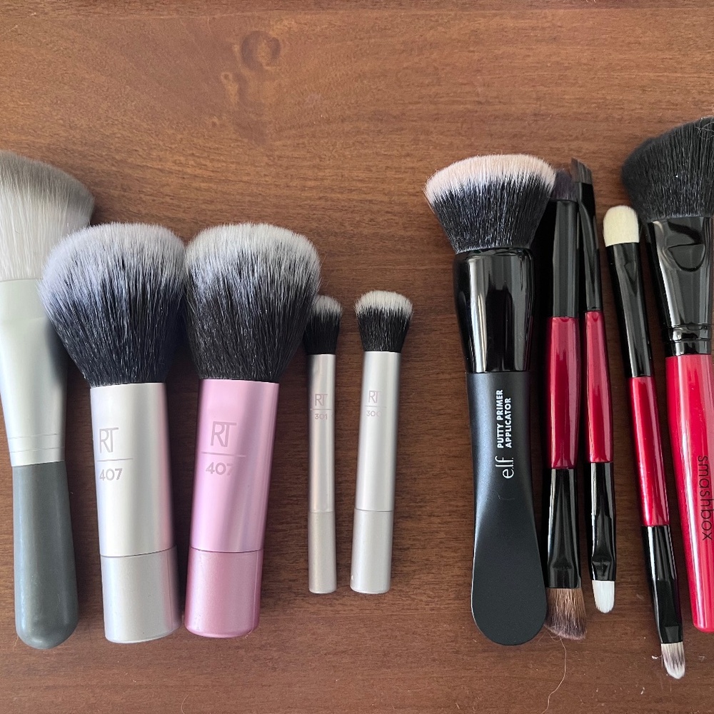 Travel Size Makeup Brushes Bundle